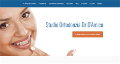 Desktop Screenshot of damicortodonzia.com